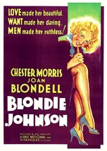 7635.Vintage design Poster.Home room office decor.Blondie Johnson movie art - £12.69 GBP+