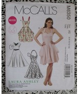 McCall&#39;s M6350 Petite Misses Lined Dresses 2 Lengths Sz 6,8,10,12,14 NEW - £9.86 GBP