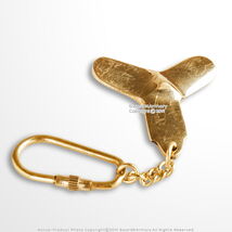 Handmade Brass Miniature Titanic Ship Propeller Key Chain - $12.54 CAD