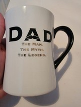 Dad Fathers Day Gift Coffee Mug Tea Cup The Man The Myth The Legend  - £23.11 GBP