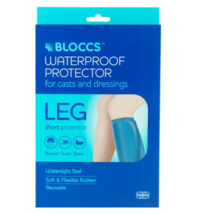 Bloccs Waterproof Protector for Casts and Dressings - Adult Short Leg - $34.95
