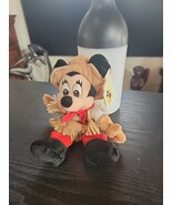 Disney World Park Frontierland 9&quot; Minnie Mouse Bean Bag Original Tags NWT - $13.41