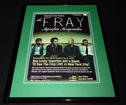 The Fray 2009 Framed 11x14 ORIGINAL Vintage Advertisement - $34.64