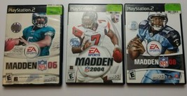 Madden Football PS2 Game Bundle Playstation 2 (See Description For Titles) - £12.84 GBP