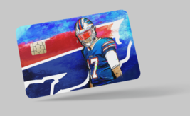 Buffalo Bills , NFL , 2 pc credit card skin &amp; DEBIT CARD,TROLLEY &amp; GYM - $8.99