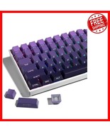 Luxury Gradient Purple PBT Keycaps for Enhanced RGB Gaming Experience - ... - $458.70 MXN