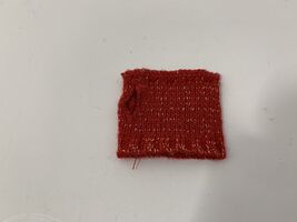 American Girl Sparkly Jazz Outfit REPLACEMENT one red fingerless glove - $4.11