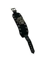 Punk Skull Bracelet Studded Mens Women&#39;s Fashion Jewelry w/Adjustable Strap - $340.71 MXN