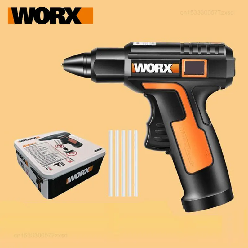  Worx 4V Hot Melt Glue  WX890 Mini Industrial s Cordless Thermo Electric Repair  - £129.98 GBP