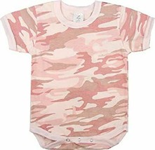 9-12 Months Baby Infant PINK CAMO ONE PIECE Camoflauge Hunting Gear Roth... - £9.43 GBP