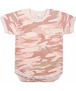 9-12 Months Baby Infant PINK CAMO ONE PIECE Camoflauge Hunting Gear Roth... - $11.99