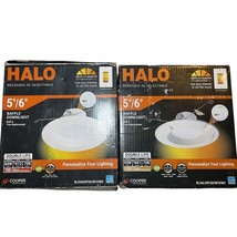 2PK Halo Downlight 5&quot;/6&quot; Recessed RL Selectable Baffle Dimmable LED 700 ... - £18.53 GBP