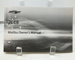 2018 Chevy Malibu Owners Manual Handbook OEM L02B05014 - $40.49