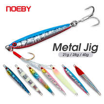 Noeby Metal Jig Fishing Lure 21g 28g 40g Shore Casting Spoon Jigging Art... - £2.71 GBP+
