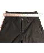YOUTH ARCTIC X BLACK MEDIUM 26&quot; X 25&quot; LINED NYLON ZIPPER FLY SNOW PANTS ... - $323.49 MXN