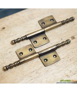 Set of 2 Solid Brass Vintage Lift Off Minaret Tips Watson Hinges - 5.66&quot;... - $25.00