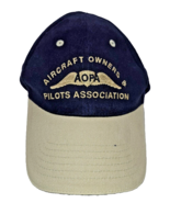 Aircraft Owners Pilots Association Hat cap blue strapback AOPA aviation ... - $12.59