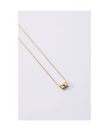 Tiny Tags 14K Gold Ion Plated Love Letter Pendant Necklace Gold Charm - $18.65 CAD