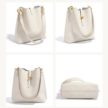 New Fashion High Quality Large Capacity Bucket Bags Women Retro Crossbody Tote S - £92.72 GBP