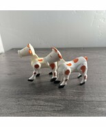 Vintage Fisher Price Little People Family Farm White Cow With Brown Spot... - $17.73 CAD