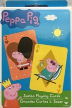 Peppa Pig Jumbo Playing Cards - Cardinal - New - $7.79
