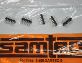 Lot  x5 NEW Samtec Connector Header Through Hole 12 pos 0.100&quot; 2.54mm TD... - $20.54 CAD