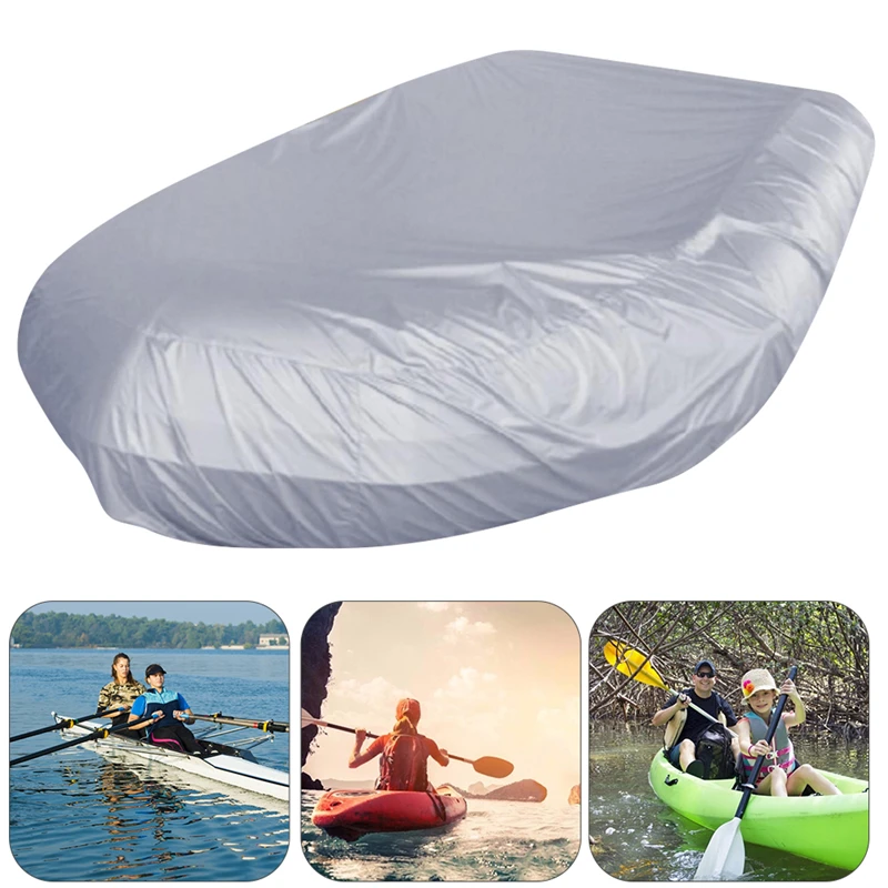 Kayak Rubber Boat Cover Inflatable Boat Dinghy Cover Waterproof UV Sun Dust - £19.30 GBP+