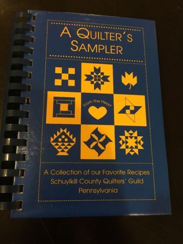 Vintage Cookbook : Schuykill County Quilters Guild - $11.00