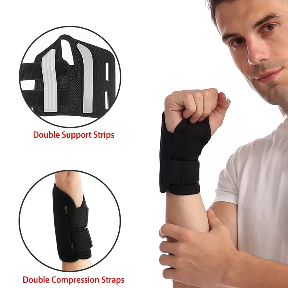 Sporting JUUMMP Carpal Tunnel Wrist Brace Adjustable Wrist Support Brace Wrist C - £25.89 GBP