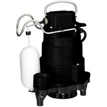 Sump Pump, Cast Iron, 2-Pole Float Switch, 1/2-HP Master Plumber - $280.53