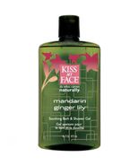 Kiss My Face MANDARIN GINGER LILY Soothing Bath &amp; Shower Gel 16oz - $59.99