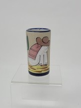 Monterrey Mexico Pottery Shot Glass Souvenir Collectible - $9.89