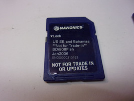 Navionics SD Chart Card SD/906FISH  US and BAHAMAS JAN2006 128MB - £42.84 GBP