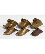 Collezione Di Sei (6) Antico Spagnolo Coloniale Era Ottone Staffa Circa - €720,88 EUR