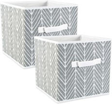 Dii Non Woven Storage Collection Gray, 2 Pc., Small Set Of 2, Polyester - $29.92