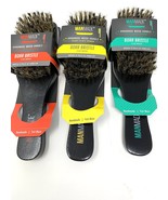 Manmade Boar Bristle Wood Club Brush (Colors may vary) - $5.12