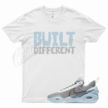 White BUILT T Shirt for N Cosmic Unity Space Hippie Particle Grey Blue Max - £20.16 GBP+