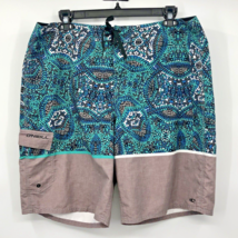 Oneill Board Shorts Mens 40 Used Blues Grays White - £12.59 GBP