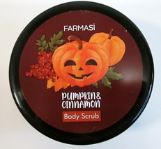 Farmasi Pumpkin &amp; Cinnamon Body Scrub 8.5 fl oz Exfoliator Sealed Under ... - £8.60 GBP