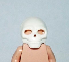 Skeleton Skull Head mask Custom Minifigure head - £2.35 GBP