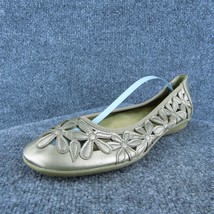 Earth Spirit  Women Flat Shoes Bronze Synthetic Slip On Size 8.5 Medium - £19.78 GBP