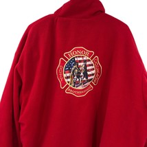 VTG Firefighter Brotherhood Fireman Mens Reversible Jacket Size - $123.74