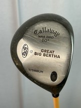 Callaway Great Big Bertha Warbird S2H2 10* Proforce Gold 65 Graphite Sha... - $19.75