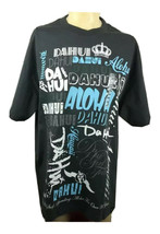 DA HUI Hawaii Hawaiian Dahui Aloha Men T-Shirts Charcoal Cotton NEW Surf/Surfing - $29.69+