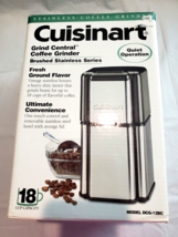 CUISINART Grind Central Brushed Stainless COFFEE GRINDER DCG-12BC - $27.50