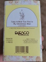 Precious Moments Ornament Take A Bow Cuz You&#39;re My Christmas Star #52047... - £10.48 GBP