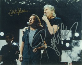 Roger Waters &amp; Eddie Vedder Signed Photo X2 - Pink Floyd - Pearl Jam w/COA - £699.31 GBP
