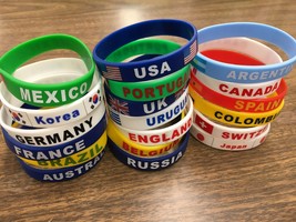 World Cup Soccer bracelets - £4.80 GBP+
