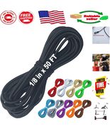 Durable 50&#39; Elastic Bungee Cord - 1/8&quot; UV-Resistant Shock Rope for DIY P... - $245.43 MXN