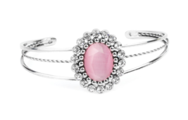 Paparazzi Prismatic Flower Patch Pink Bracelet - New - $4.50